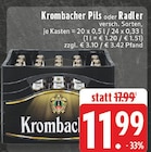 Aktuelle Krombacher Angebote bei E center in Ahlen Aktuelles Pils Angebot bei E center in Ahlen ab 11,99 €