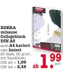 Aktuelles zuhause Collegeblock DIN A5 Angebot bei E center in Frankfurt (Main) ab 1,99 €