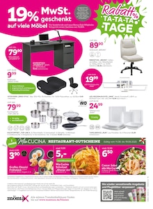 Tafel-Set im mömax Prospekt "19%MwSt. geschenkt auf viele Möbel" mit 16 Seiten (Mannheim)