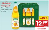 Aktuelles Orangensaft Angebot bei Netto Marken-Discount in Pforzheim ab 12,99 €