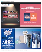 Promos Braun dans le catalogue "LE MOIS À VOS MARQUES, PRÊTS, PARTEZ !" de Carrefour à la page 70