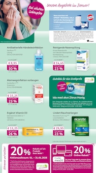 Nasenspray im mea - meine apotheke Prospekt "Unsere Januar-Angebote" mit 4 Seiten (Recklinghausen)