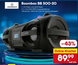 Boombox BB 500-20 Angebote von Universum bei Netto Marken-Discount Fulda für 89,99 €