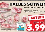 Halbes Schwein im Angebot bei Kaufland in Lehrte Halbes Schwein Angebote bei Kaufland Lehrte für 3,99 €