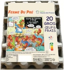 Promo Plateau 20 Gros Œufs Frais à 3,99 € dans le catalogue Intermarché Super à Pont-à-Marcq