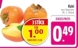 Kaki im EDEKA Prospekt Kaki im aktuellen EDEKA Prospekt für 0,49 €