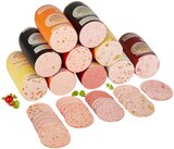 GQB Strohschwein Frischwurst-Aufschnitt Angebote von Schiller bei REWE Dachau für 1,11 €