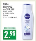 Shampoo im Angebot bei Marktkauf in Rheda-Wiedenbrück Shampoo Angebote von Nivea bei Marktkauf Rheda-Wiedenbrück für 2,95 €