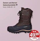 Damen Winterstiefel im V-Markt Prospekt Damen und Herren Galoschenstiefel im aktuellen V-Markt Prospekt für 49,99 €