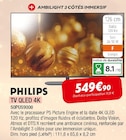 TV QLED 4K - PHILIPS en promo chez Extra Charenton-le-Pont à 549,90 €