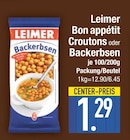 Bon appétit Croutons von Leimer im aktuellen EDEKA Prospekt für 1,29 €