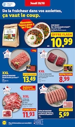 Prix et réduction Saucisse dans le prospectus Lidl en cours Offre Saucisse dans le catalogue Lidl du moment à la page 10