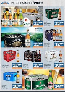 Bier im Getränke Lehmann - Getränke A-Z Prospekt "DIE GETRÄNKEKÖNNER" mit 4 Seiten (Eberswalde)