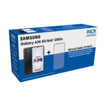 SAMSUNG Pack Galaxy A54 5G+Buds 2 - Noir pas cher 
