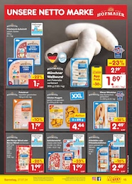 Fleischwurst im Netto Marken-Discount Prospekt "Aktuelle Angebote" auf Seite 17