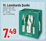 Trinkgut Stolberg - Mineralwasser Angebot im Prospekt Mineralwasser bei Trinkgut im Stolberg Prospekt für 7,49 €