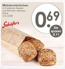 Mehrkornbrötchen im Angebot bei WEZ in Bad Oeynhausen Mehrkornbrötchen Angebote von Schäfer's bei WEZ Bad Oeynhausen für 0,69 €