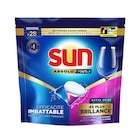 Tablette Lave-Vaisselle  Absolu Tout En 1 Brillance  Sun en promo chez Auchan Supermarché Le Grand-Quevilly à 5,74 €