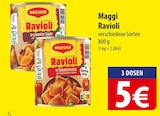 Aktuelles Maggi Ravioli Angebot bei famila Nordost in Kiel ab 5,00 €