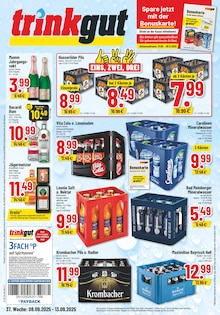 Sekt im aktuellen Trinkgut Prospekt (Bielefeld) Sekt im Trinkgut Prospekt "Aktuelle Angebote" mit 6 Seiten (Bielefeld)