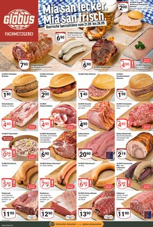 Fleisch im GLOBUS Prospekt "Aktuelle Angebote" mit 31 Seiten (Rostock)