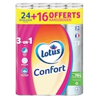 Papier hygiénique - LOTUS - Carrefour Papier hygiénique - LOTUS à 8,75 € dans le catalogue Carrefour