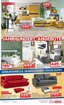 Sofa im Segmüller Prospekt "Highlight Angebote" mit 30 Seiten (Ludwigshafen (Rhein))