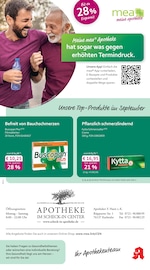 mea - meine apotheke Apotheken Prospekt der aktuellen Woche mit 4 Seiten, gültig von 01.09.2025 bis 30.09.2025, in Karlsruhe und Umgebung Aktueller mea - meine apotheke Apotheken Prospekt in Karlsruhe und Umgebung, "Unsere September-Angebote" mit 4 Seiten, 01.09.2025 - 30.09.2025