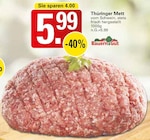 WEZ Minden - Thüringer Mett Angebot im Prospekt Thüringer Mett bei WEZ im Minden Prospekt für 5,99 €