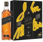Coffret Blended Scotch Whisky Black Label 12 Ans 40° - JOHNNIE WALKER - Super U à Beauvais Coffret Blended Scotch Whisky Black Label 12 Ans 40° - JOHNNIE WALKER en promo chez Super U Beauvais à 21,00 €