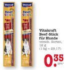 Beef-Stick für Hunde Angebote von Vitakraft bei E center Frankfurt für 0,35 €