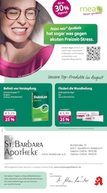 Aktueller mea - meine apotheke Apotheken Prospekt in Eppelborn und Umgebung, "Unsere August-Angebote" mit 4 Seiten, 01.08.2025 - 31.08.2025