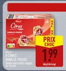 8 cônes vanille-fraise - MUCCI - Aldi 8 cônes vanille-fraise - MUCCI à 1,99 € dans le catalogue Aldi