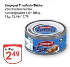 Thunfisch-Stücke im Angebot bei GLOBUS in Neunkirchen Thunfisch-Stücke Angebote von Saupiquet bei GLOBUS Neunkirchen für 2,49 €