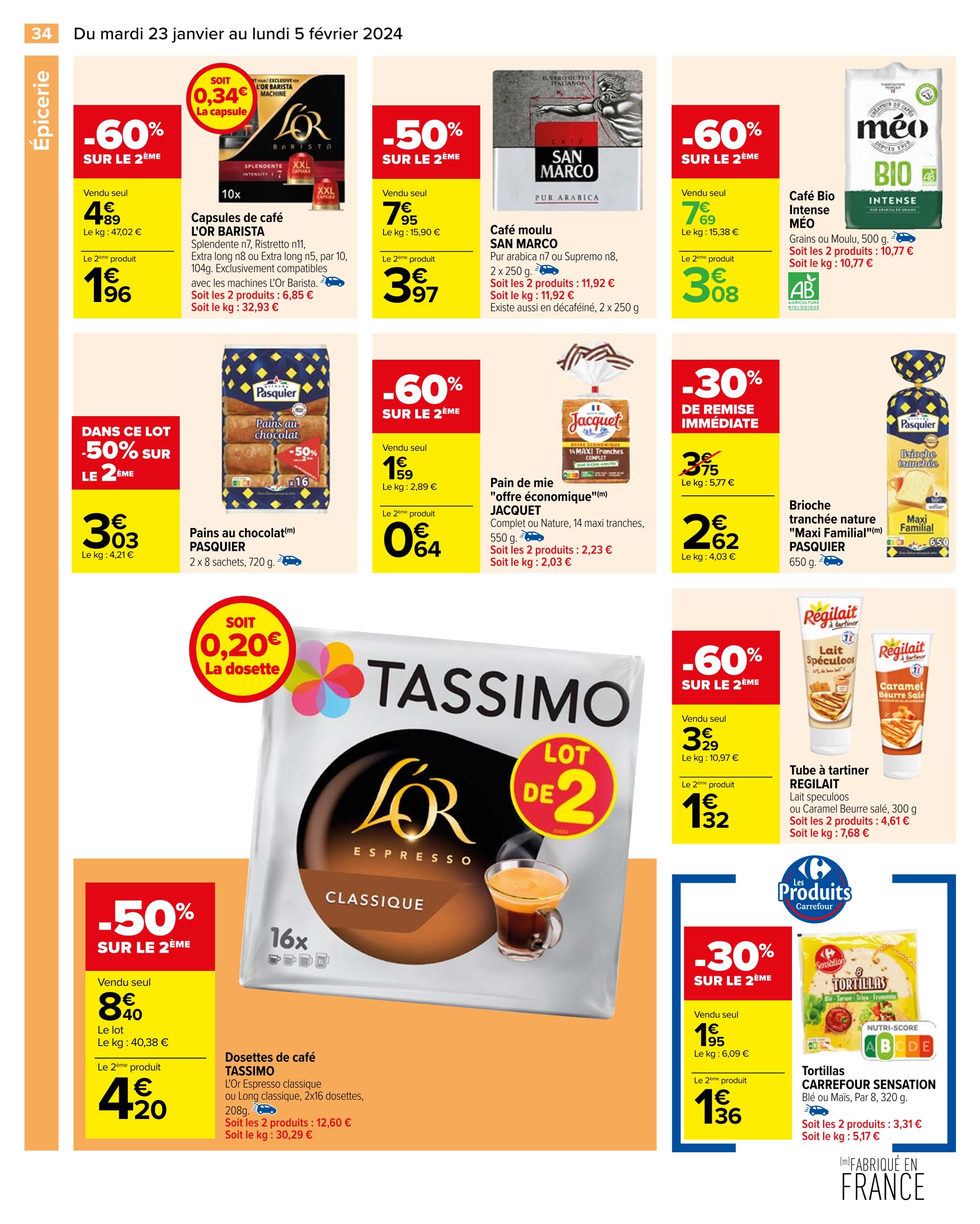 Tassimo Carrefour ᐅ Promos et prix dans le catalogue de la semaine