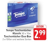 E center - Taschentücher Klassik Angebot im Prospekt Taschentücher Klassik bei E center im Prospekt "" für 2,99 €