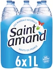 Eau minérale naturelle - SAINT AMAND en promo chez Intermarché Tourcoing à 0,69 €