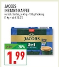 instant Kaffee im Angebot bei Marktkauf in Pulheim instant Kaffee Angebote von Jacobs bei Marktkauf Pulheim für 1,99 €
