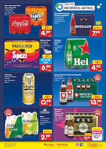 Coca Cola im aktuellen Netto Marken-Discount Prospekt (Rostock) Coca Cola im Netto Marken-Discount Prospekt "Aktuelle Angebote" mit 59 Seiten (Rostock)
