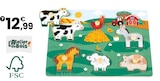 PUZZLE - LES ANIMAUX DE LA FERME - L'ATELIER DU BOIS dans le catalogue JouéClub