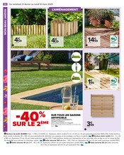 Gazon Synthétique Angebote im Prospekt "PROFITER ENFIN DE SON JARDIN" von Carrefour auf Seite 22