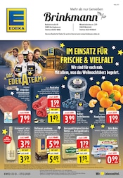 Aktueller EDEKA Supermarkt Prospekt in Lage und Umgebung, "Aktuelle Angebote" mit 26 Seiten, 22.12.2025 - 27.12.2025