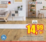Klick-Laminat Melara Eiche rustik natur Angebote von ESPRIMA bei Christian Scheffer Heimtex-Fachmarkt e.K. Wunstorf für 14,99 €