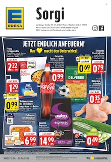 Hähnchen im aktuellen EDEKA Prospekt (Moers) Hähnchen im EDEKA Prospekt "Aktuelle Angebote" mit 25 Seiten (Moers)