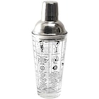Shaker en verre avec recettes Lounge No Name Cook Concept KV7351 45 cl Gris dans le catalogue Fnac