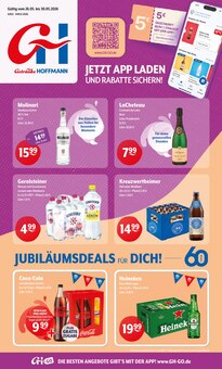Bier im aktuellen Getränke Hoffmann Prospekt (Detmold) Bier im Getränke Hoffmann Prospekt "Aktuelle Angebote" mit 9 Seiten (Detmold)