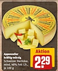 REWE - Appenzeller kräftig-würzig Angebot im Prospekt Appenzeller kräftig-würzig bei REWE im Prospekt "" für 2,29 €