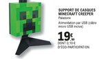 Support de casques minecraft creeper - Paladone en promo chez E.Leclerc Fontenay-sous-Bois à 19,90 €