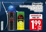 Vodka im EDEKA Prospekt Mixgetränk von Three Sixty im aktuellen EDEKA Prospekt für 1,99 €