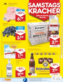 Vodka im Netto Marken-Discount Prospekt "Aktuelle Angebote" mit 59 Seiten (Stuttgart)